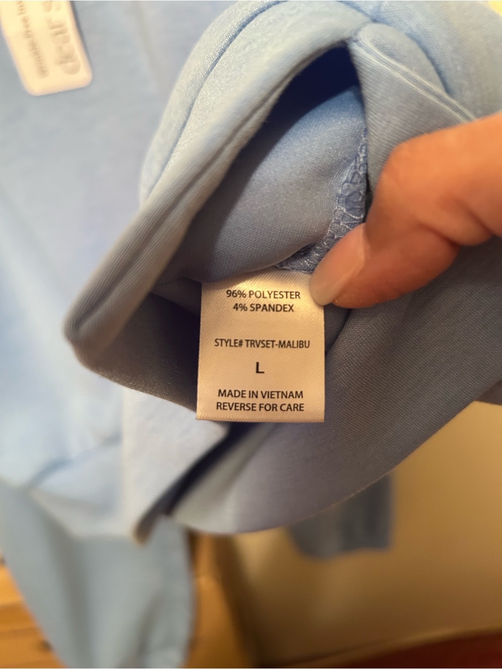 Dear Scarlett Scuba Light Blue Women’s Sweatsuit - Picture 6 of 6